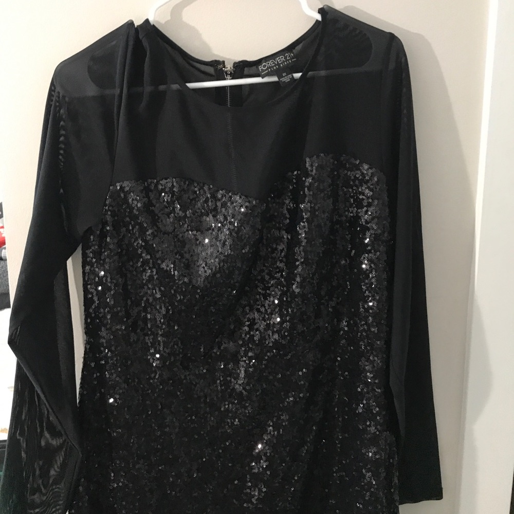 Plus sized sheer dress!